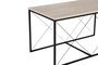 Hanah Home Juego de Mesas de Café Defne - Negro, Travertine